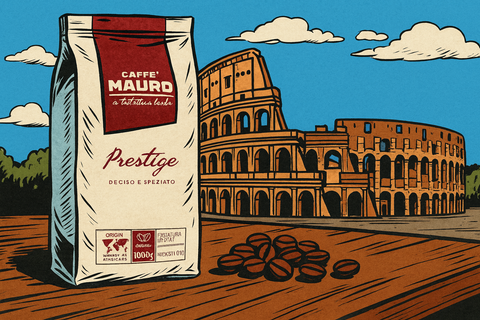 Caffè Mauro Prestige 40/60 – 1kg Bohnen für vollendeten Espresso-Genuss