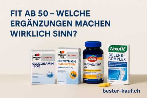 💪 Fit ab 50 – welche Ergänzungen machen wirklich Sinn?