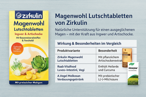 Zirkulin Magenwohl Lutschtabletten – Sanfte Hilfe für den empfindlichen Magen