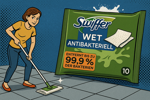 Swiffer Wet Wischtücher Antibakteriell 10er