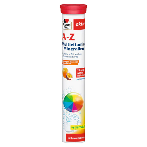 Doppelherz A-Z Multivitamin + Mineralien Brausetabletten – mit 21 wichtigen Nährstoffen für Energie & Immunsystem. Blog von bester-kauf.ch