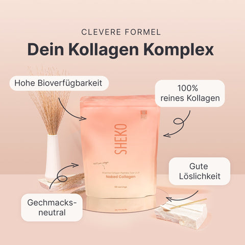 SHEKO Kollagen Pulver – Schönheit von innen
