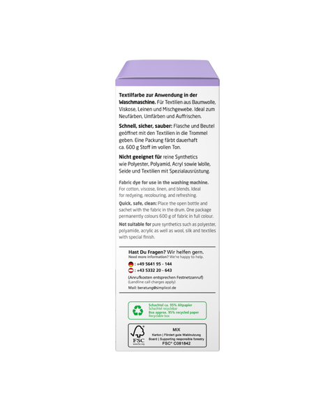 bester-kauf.ch Simplicol Intensiv Miss Lavendel Simplicol Textilfarbe