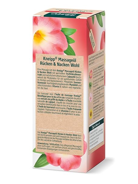 Massageöl Rückenwohl - bester-kauf.ch Kneipp