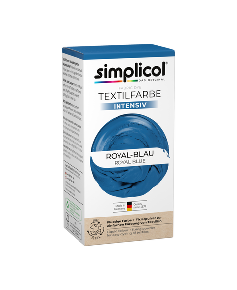 bester-kauf.ch Simplicol Intensiv Textilfarbe Royal-Blau Simplicol Textilfarbe