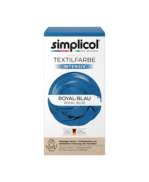 bester-kauf.ch Simplicol Intensiv Textilfarbe Royal-Blau Simplicol Textilfarbe