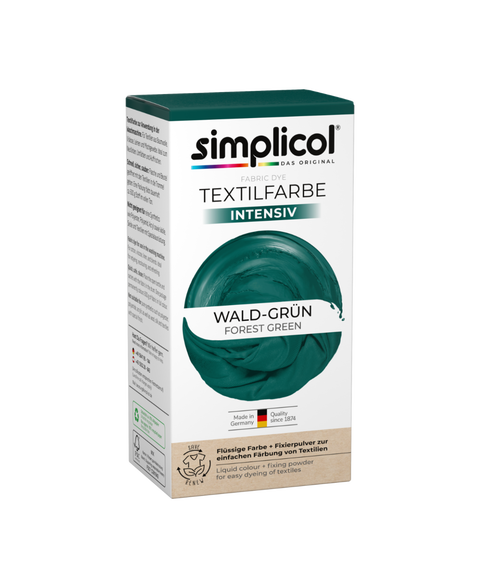 bester-kauf.ch Simplicol Intensiv Textilfarbe Wald-Grün Simplicol Textilfarbe