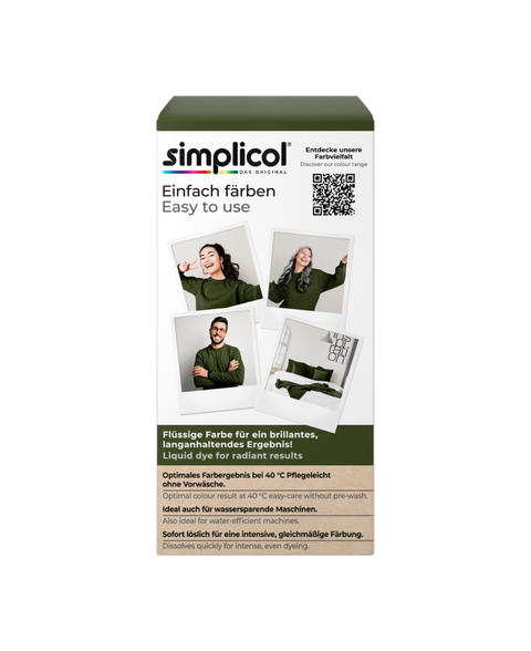 bester-kauf.ch Simplicol Intensiv Textilfarbe Oliv-Grün Simplicol Textilfarbe
