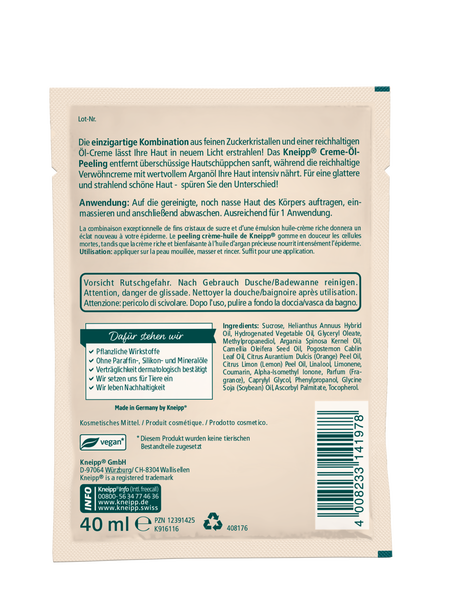 Creme Öl Peeling 40ml 2fach sortiert - bester-kauf.ch 0 Kneipp