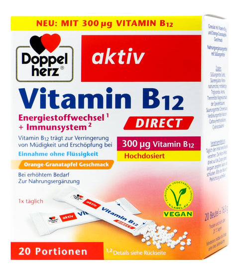 bester-kauf.ch Vitamin B 12 Direct Doppelherz Nahrungsergänzung