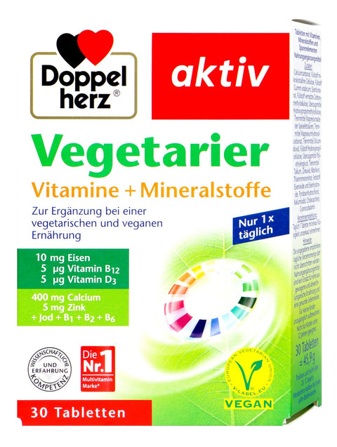 bester-kauf.ch Vegetarier Vitamin und Mineralstoffe Doppelherz Nahrungsergänzung