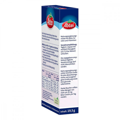 bester-kauf.ch Beta-Carotin Plus Abtei Nahrungsergänzung