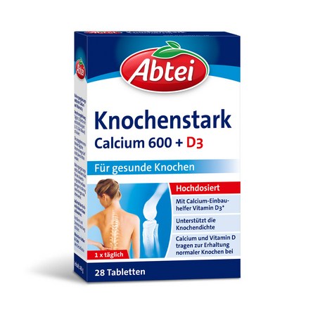 bester-kauf.ch Knochenstark Calcium 600 D3 Abtei Nahrungsergänzung