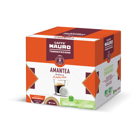 bester-kauf.ch Caffè Mauro Amantea Pads – 50 Stück | Kräftiger & Aromatischer Kaffee Caffè Mauro Kaffee