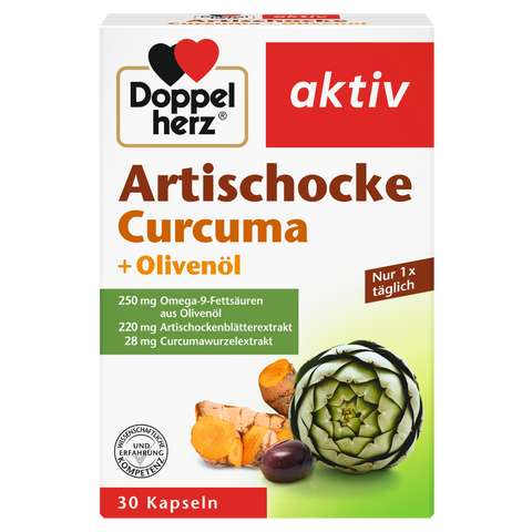 bester-kauf.ch Artischocke Olivenöl Curcuma Doppelherz Nahrungsergänzung