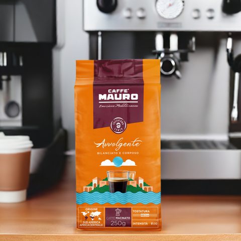 Caffè Mauro Avvolgente Gemahlen – 250g Packung bester-kauf.ch Kaffee