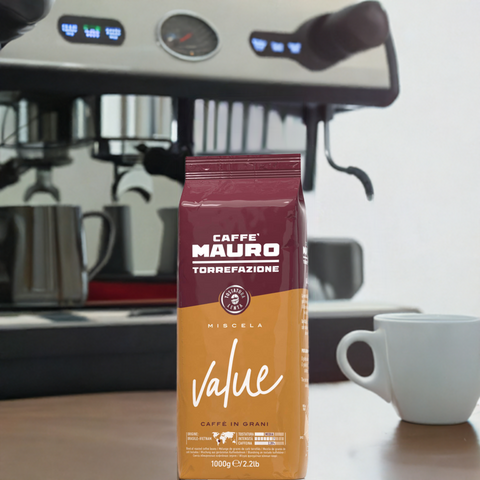 Caffè Mauro Value Espresso 10/90 1kg-Bohnen bester-kauf.ch Italien