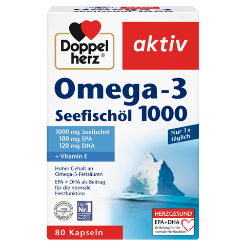 bester-kauf.ch Omega 3 Seefischöl 1000 mg Doppelherz Nahrungsergänzung