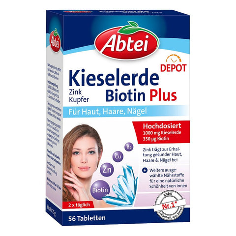 bester-kauf.ch Kieselerde Biotin Plus Abtei Nahrungsergänzung