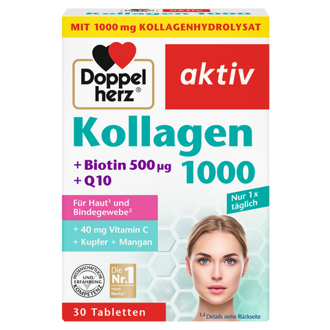 bester-kauf.ch Kollagen 1000 Doppelherz Nahrungsergänzung