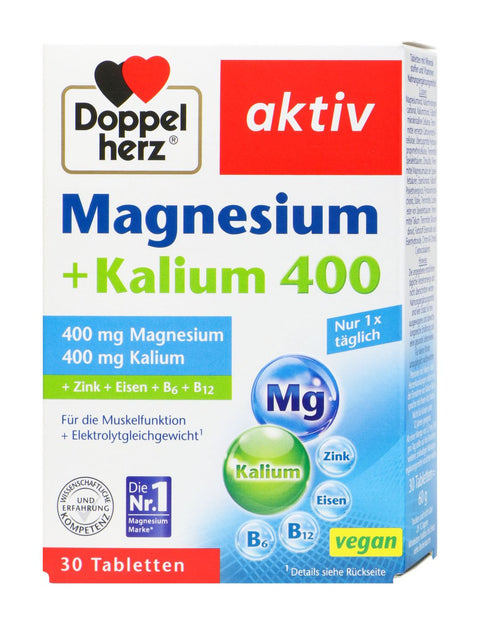 bester-kauf.ch Magnesium Kalium 400 Doppelherz Nahrungsergänzung