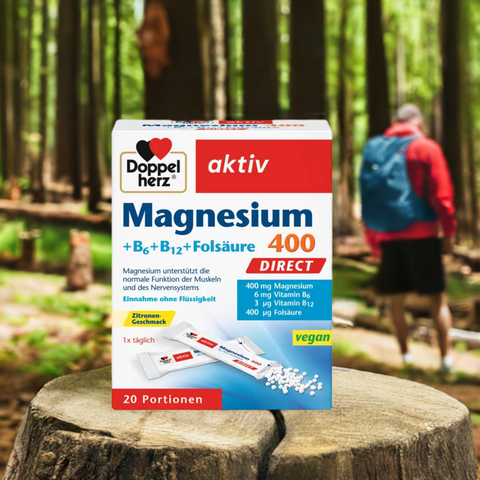 Doppelherz Magnesium B6 B12 Direct bester-kauf.ch Folsäure