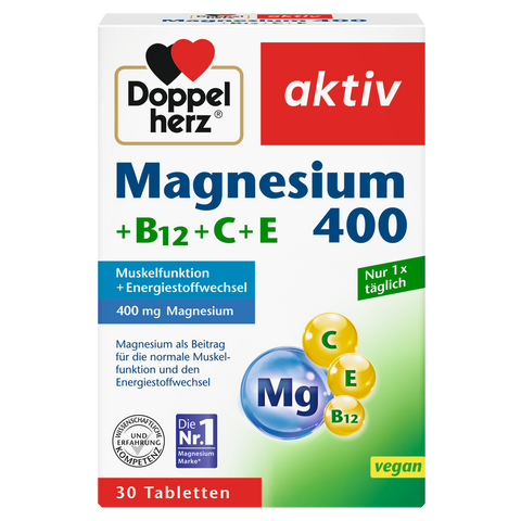 bester-kauf.ch Magnesium 400 B12 C E Doppelherz Nahrungsergänzung
