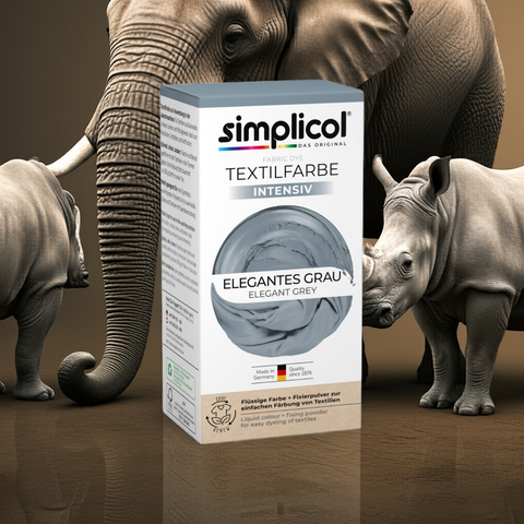 Simplicol Intensiv Textilfarbe Elegantes-Grau - bester-kauf.ch Simplicol
