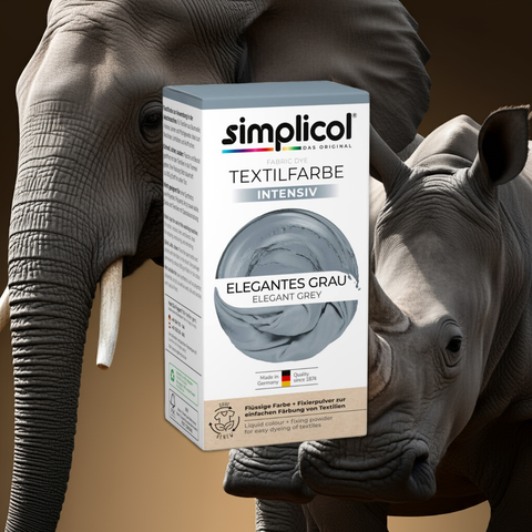 Simplicol Intensiv Textilfarbe Elegantes-Grau - bester-kauf.ch Simplicol