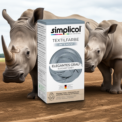 Simplicol Intensiv Textilfarbe Elegantes-Grau - bester-kauf.ch Simplicol