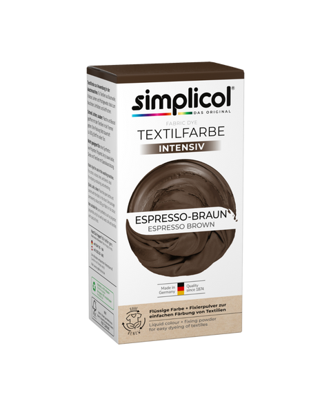 bester-kauf.ch Simplicol Intensiv Textilfarbe Espresso-Braun Simplicol Textilfarbe