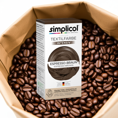Simplicol Intensiv Textilfarbe Espresso-Braun - bester-kauf.ch Simplicol