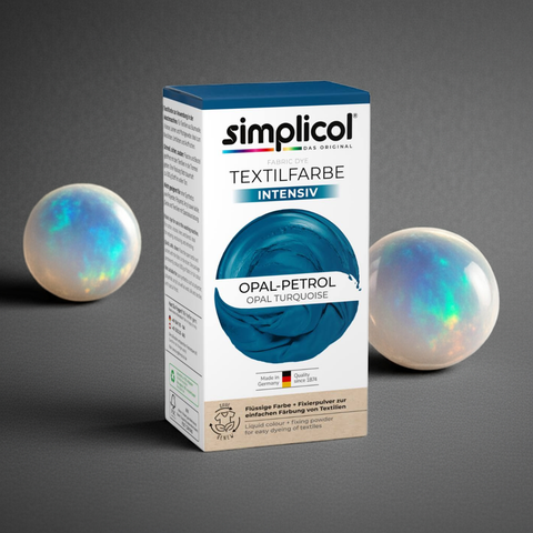 Simplicol Intensiv Textilfarbe Opal-Petrol - bester-kauf.ch Simplicol