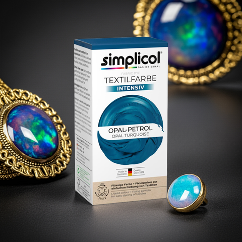 Simplicol Intensiv Textilfarbe Opal-Petrol - bester-kauf.ch Simplicol