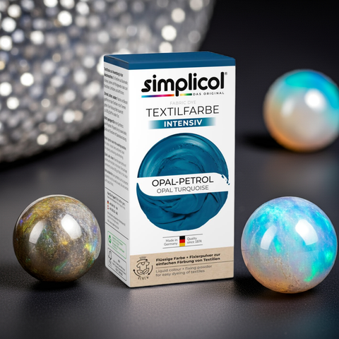 Simplicol Intensiv Textilfarbe Opal-Petrol - bester-kauf.ch Simplicol