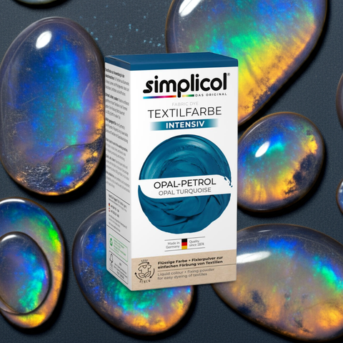 Simplicol Intensiv Textilfarbe Opal-Petrol - bester-kauf.ch Simplicol