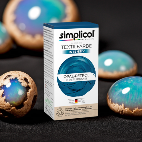 Simplicol Intensiv Textilfarbe Opal-Petrol - bester-kauf.ch Simplicol