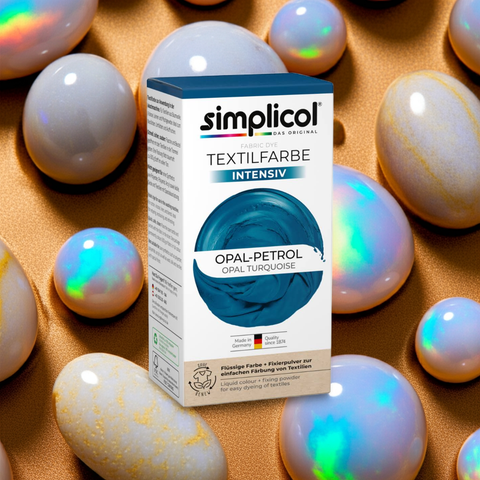 Simplicol Intensiv Textilfarbe Opal-Petrol - bester-kauf.ch Simplicol