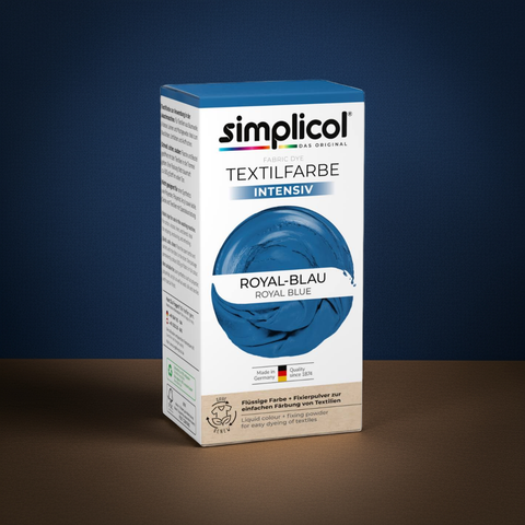 Simplicol Intensiv Textilfarbe Royal-Blau - bester-kauf.ch Simplicol