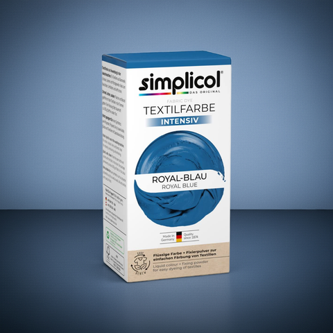 Simplicol Intensiv Textilfarbe Royal-Blau - bester-kauf.ch Simplicol