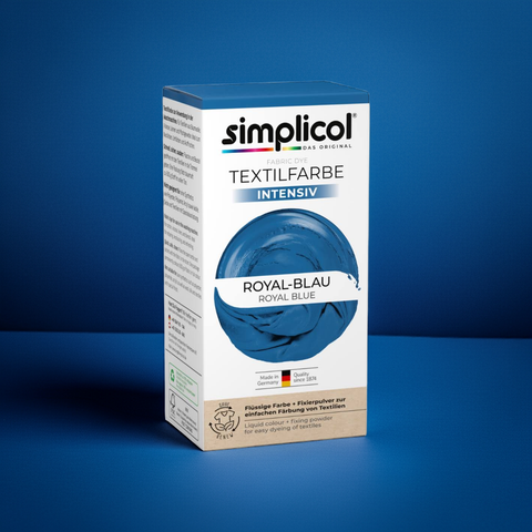 Simplicol Intensiv Textilfarbe Royal-Blau - bester-kauf.ch Simplicol