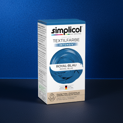 Simplicol Intensiv Textilfarbe Royal-Blau - bester-kauf.ch Simplicol