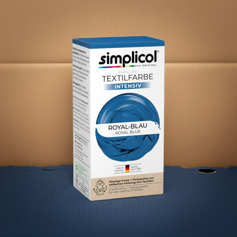 Simplicol Intensiv Textilfarbe Royal-Blau - bester-kauf.ch Simplicol