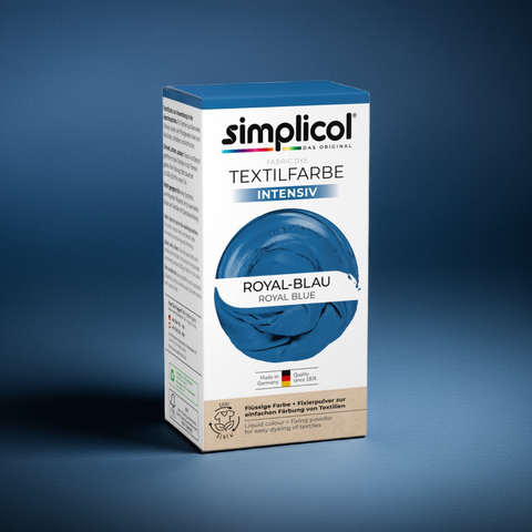Simplicol Intensiv Textilfarbe Royal-Blau - bester-kauf.ch Simplicol