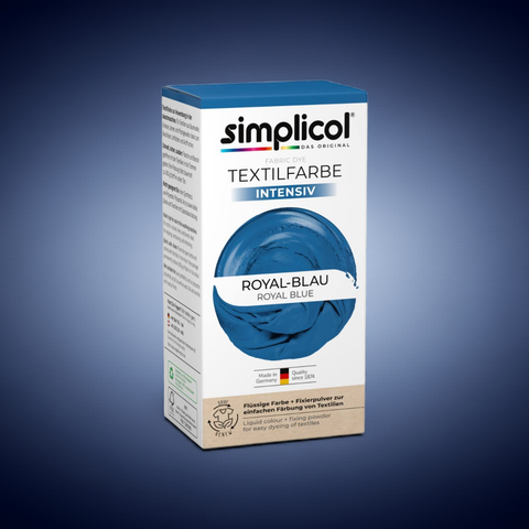 Simplicol Intensiv Textilfarbe Royal-Blau - bester-kauf.ch Simplicol