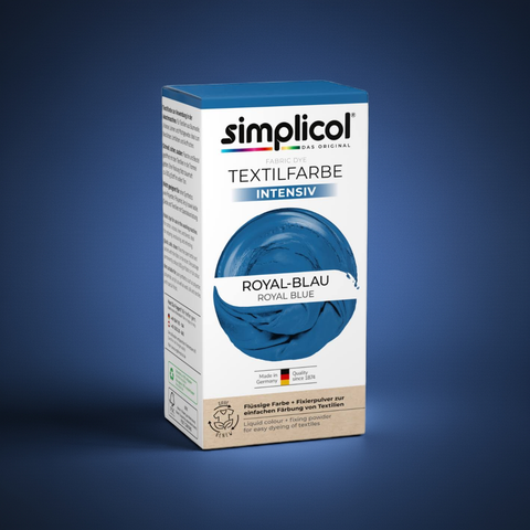 Simplicol Intensiv Textilfarbe Royal-Blau - bester-kauf.ch Simplicol