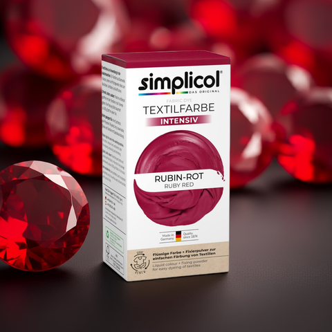 Simplicol Intensiv Textilfarbe Rubin-Rot - bester-kauf.ch Simplicol