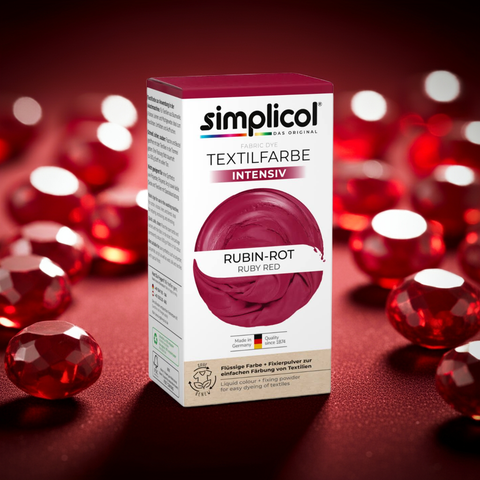 Simplicol Intensiv Textilfarbe Rubin-Rot - bester-kauf.ch Simplicol