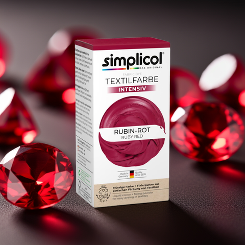 Simplicol Intensiv Textilfarbe Rubin-Rot - bester-kauf.ch Simplicol