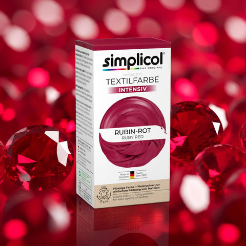Simplicol Intensiv Textilfarbe Rubin-Rot - bester-kauf.ch Simplicol
